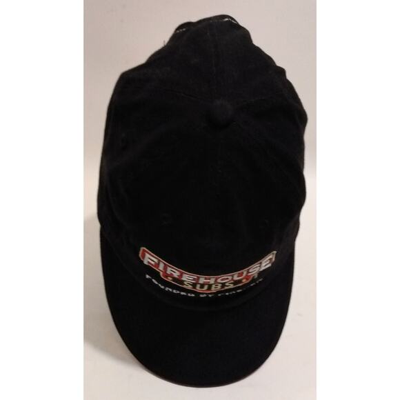 Firehouse Subs Uniform Hat Cap Lot Of 2 Strapback Work Sun Visor Black Fireman - Picture 8 of 16